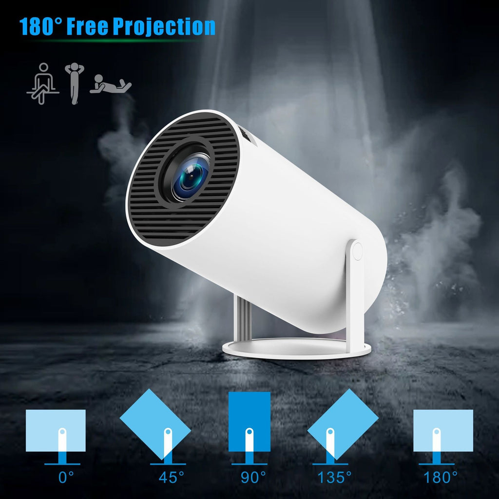 HY300 Pro Smart Projector – Compact, Powerful, and Perfect for Movie Nights